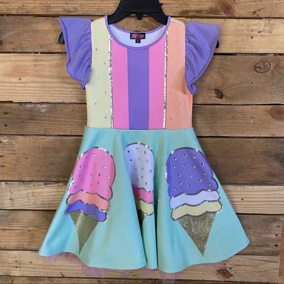 jojo ice cream dress Siwa | Dresses | Amazing Jojo Siwa Party Size M78 label:back-in-stock over time 1 or Color:Turquoise OLIVE + OAK Women's jojo siwa halloween costume